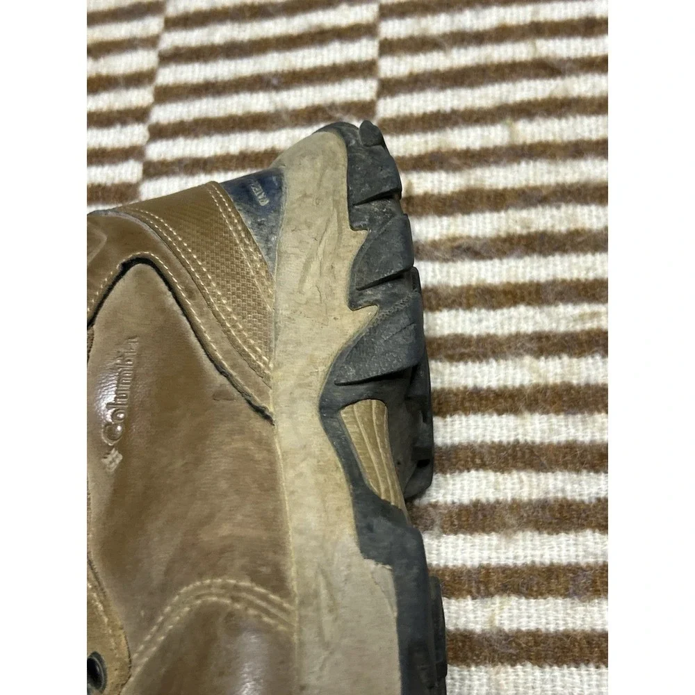 Columbia Newton Ridge Plus II Waterproof Hiking Boots Men's 8 Brown BM3970-234